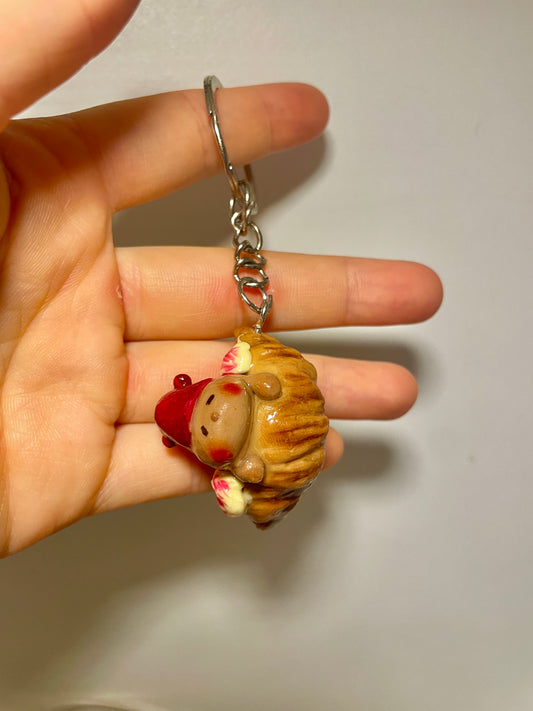 Doughby Croissant Keychain